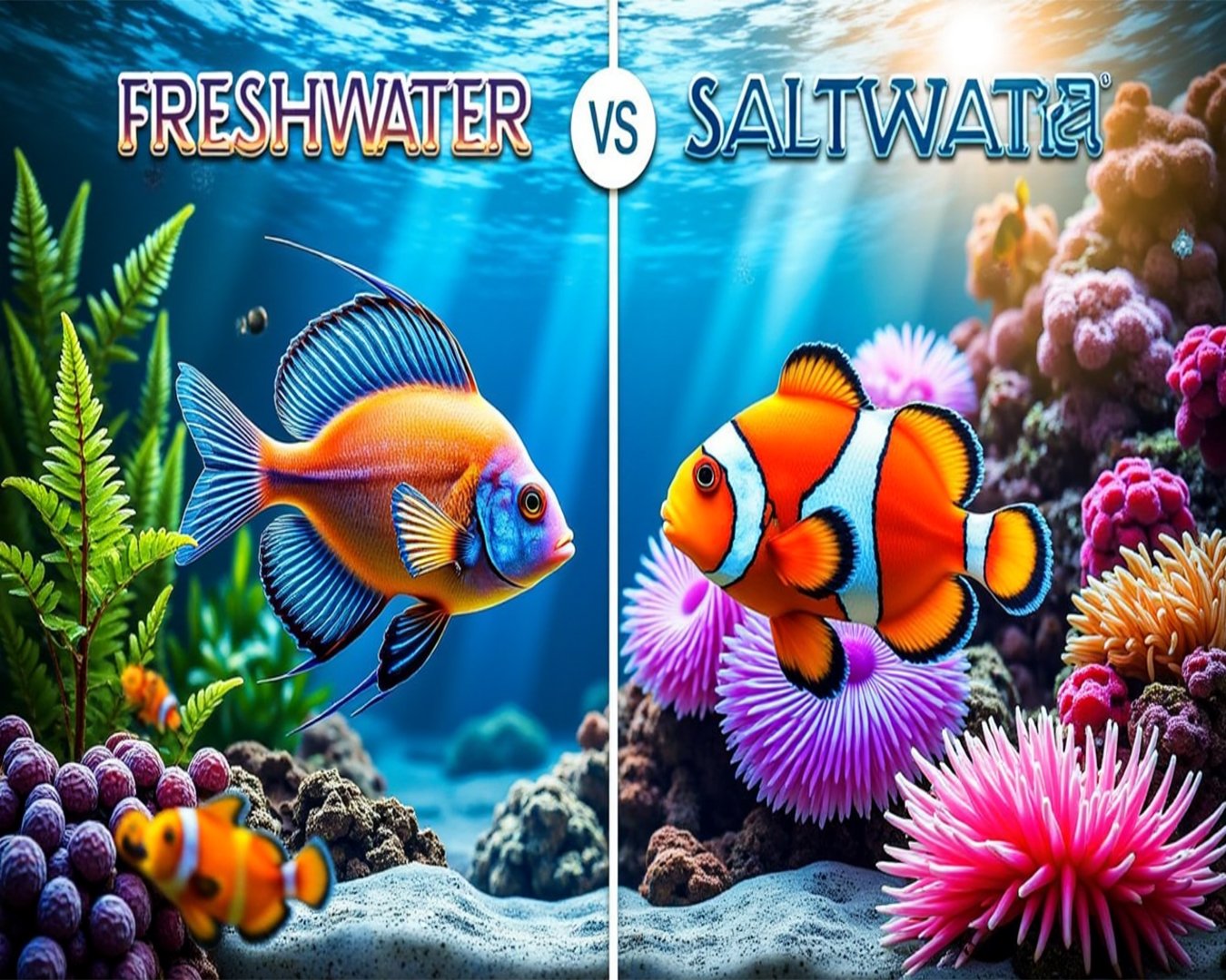 Dive Into the World of Aquatic Fish: Freshwater vs. Saltwater